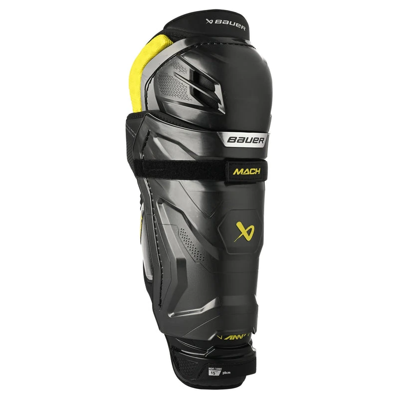Bauer Supreme MACH Intermediate Hockey Shin Guards (2023) 3 Bauer Supreme MACH Intermediate Hockey Shin Guards (2023)