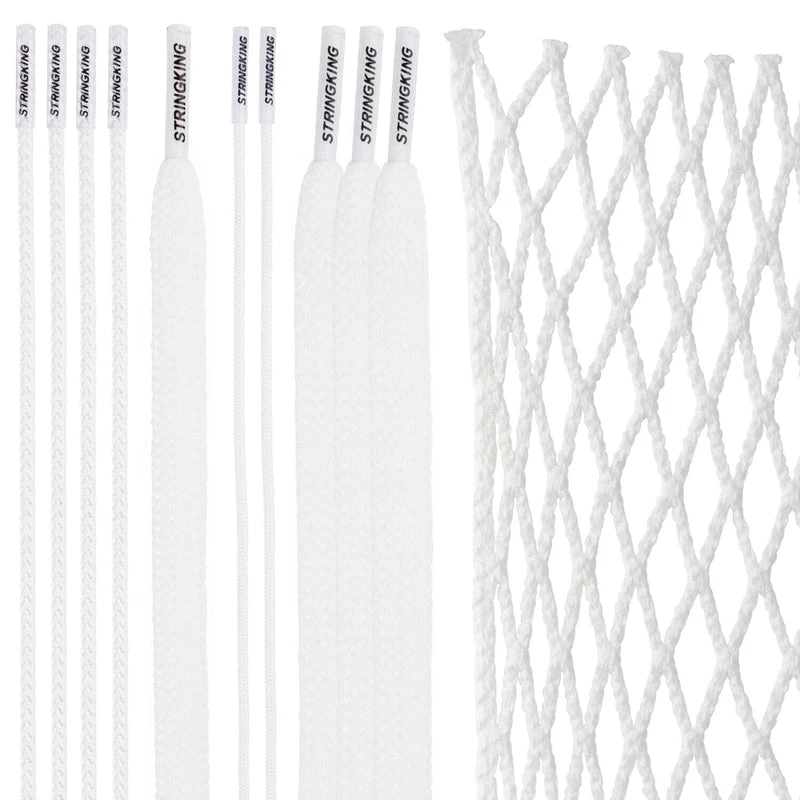 String King Grizzly 2S Goalie Lacrosse Mesh Kit 4 String King Grizzly 2S Goalie Lacrosse Mesh Kit - Image 2