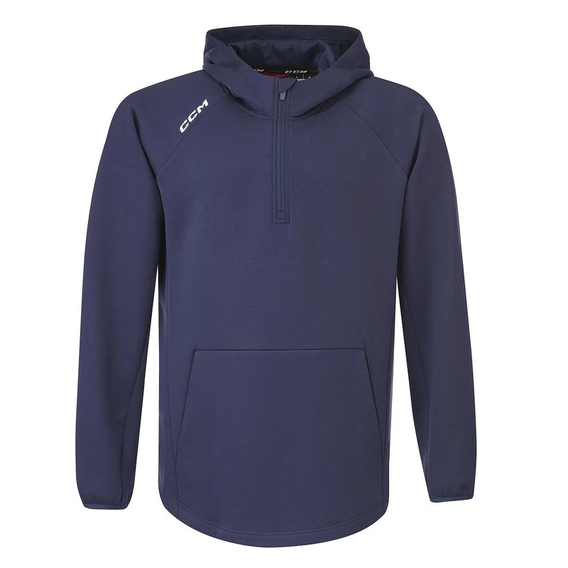 CCM Premium Tech Fleece Quarter Zip Hoodie 6 CCM Premium Tech Fleece Quarter Zip Hoodie - Image 4