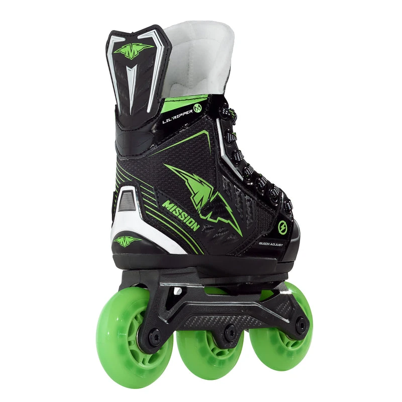 Bauer Mission Lil’ripper Junior Roller Hockey Skates 4 Bauer Mission Lil’ripper Junior Roller Hockey Skates - Image 2
