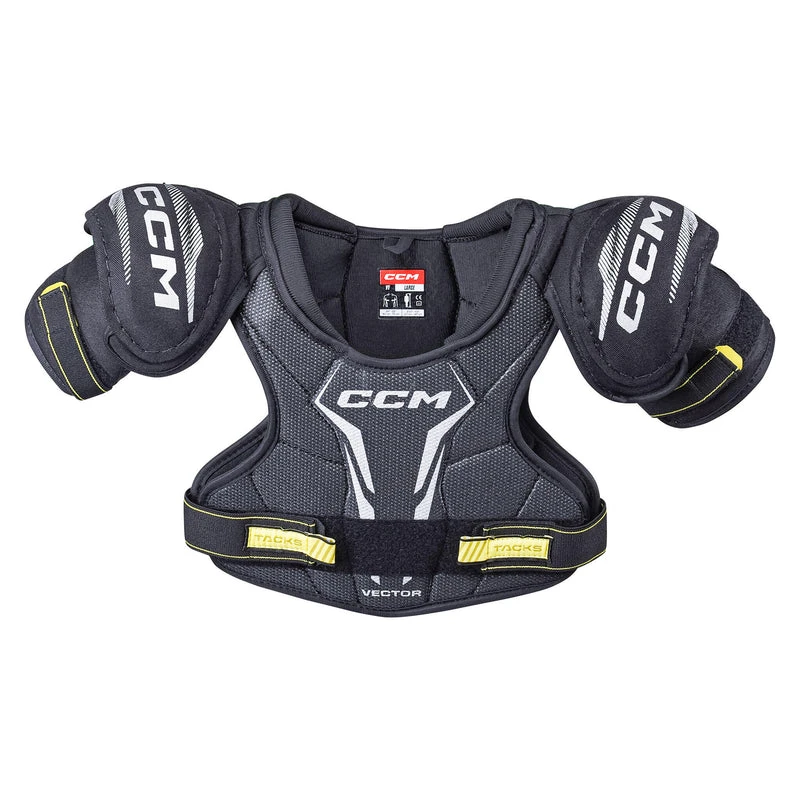CCM Tacks Vector Youth Hockey Shoulder Pads - Source Exclusive (2022) 3 CCM Tacks Vector Youth Hockey Shoulder Pads - Source Exclusive (2022)