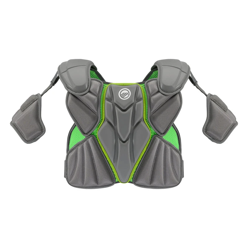 Maverik MX EKG Lacrosse Shoulder Pads - Grey 4 Maverik MX EKG Lacrosse Shoulder Pads - Grey - Image 2