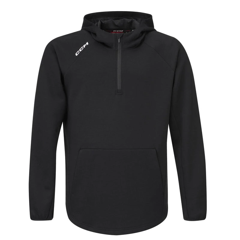 CCM Premium Tech Fleece Quarter Zip Hoodie 3 CCM Premium Tech Fleece Quarter Zip Hoodie