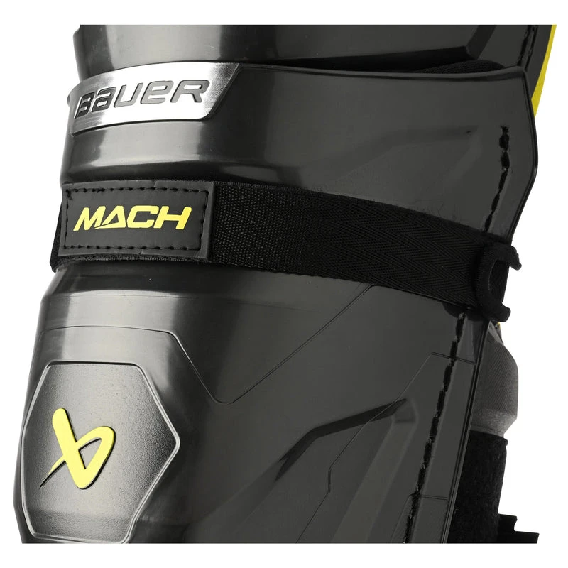Bauer Supreme MACH Intermediate Hockey Shin Guards (2023) 7 Bauer Supreme MACH Intermediate Hockey Shin Guards (2023) - Image 5