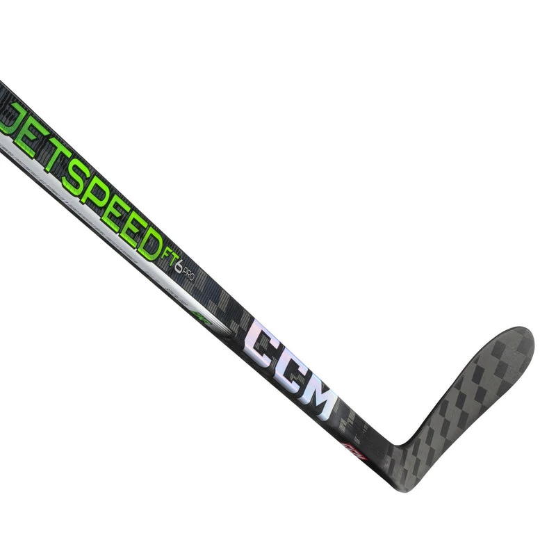 CCM JetSpeed FT6 Pro Intermediate Hockey Stick (2023) - Green 5 CCM JetSpeed FT6 Pro Intermediate Hockey Stick (2023) - Green - Image 3