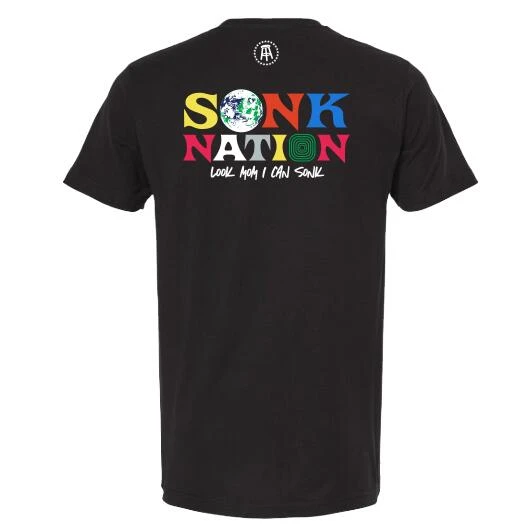 Spittin' Chiclets Sonk Nation Pocket Unisex Tee - Black 4 Spittin' Chiclets Sonk Nation Pocket Unisex Tee - Black - Image 2