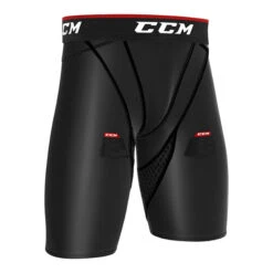 CCM Junior Compression Hockey Short With Jock/Tabs