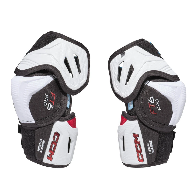 CCM JetSpeed FT6 Pro Junior Hockey Elbow Pads (2023) 3 CCM JetSpeed FT6 Pro Junior Hockey Elbow Pads (2023)